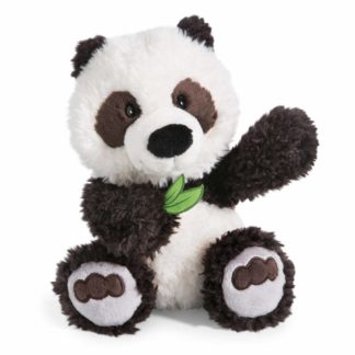 Nici panda bambusz levéllel