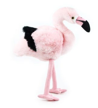 flamingó plüssmadár 33 cm