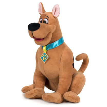 Ülő Scooby-Doo plüsskutya 30 cm