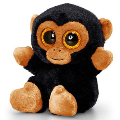 Nagyszemű csimpánz plüss majom