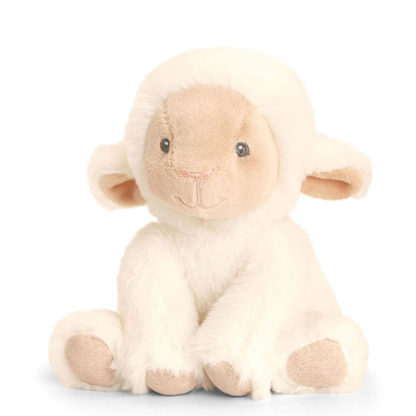 Ülő Keel Toys plüss bárány babáknak