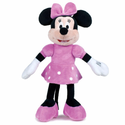 Minnie mouse plüss figura rózsaszín ruhában