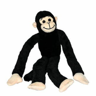 Aranyos hosszúkezű csimpánz plüss majom